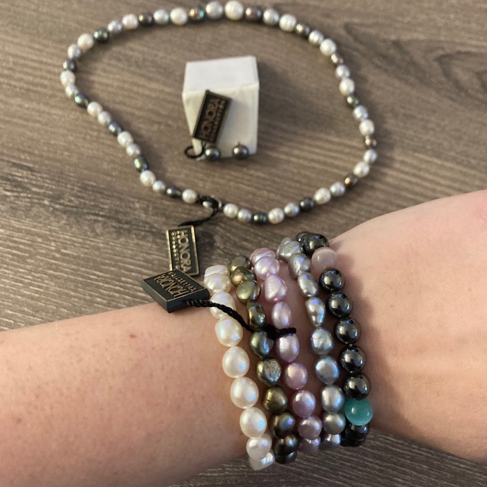 🆕 Honora Collection pearl jewelry set